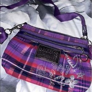 Coach poppy cross body bag